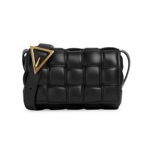 Bottega Veneta Padded Cassette Intreccio Leather Shoulder Bag